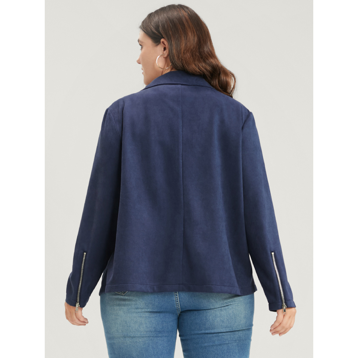 Plus Size Solid Lapel Collar Pocket Zip Up Coat Women Indigo Casual Zipper Ladies Dailywear Winter Coats BloomChic
Plus Size Solid Lapel Collar Pocket Zip Up Coat Women Indigo Casual Zipper Ladies Dailywear Winter Coats BloomChic