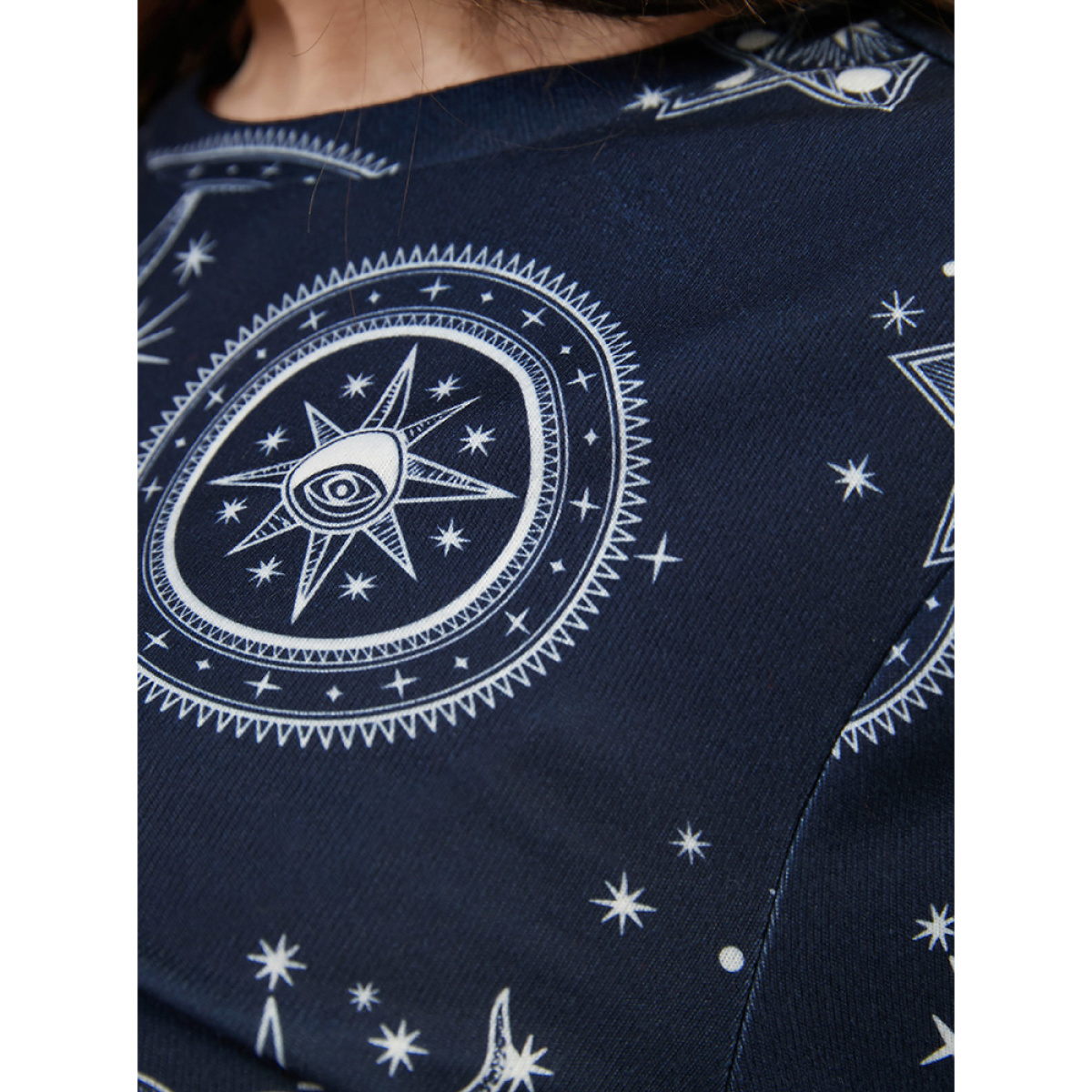 Plus Size Moon And Star Round Neck Sleep Top Indigo Moon and Star Long Sleeve Round Neck Festival-Christmas Casual Bloomchic
Plus Size Moon And Star Round Neck Sleep Top Indigo Moon and Star Long Sleeve Round Neck Festival-Christmas Casual Bloomchic