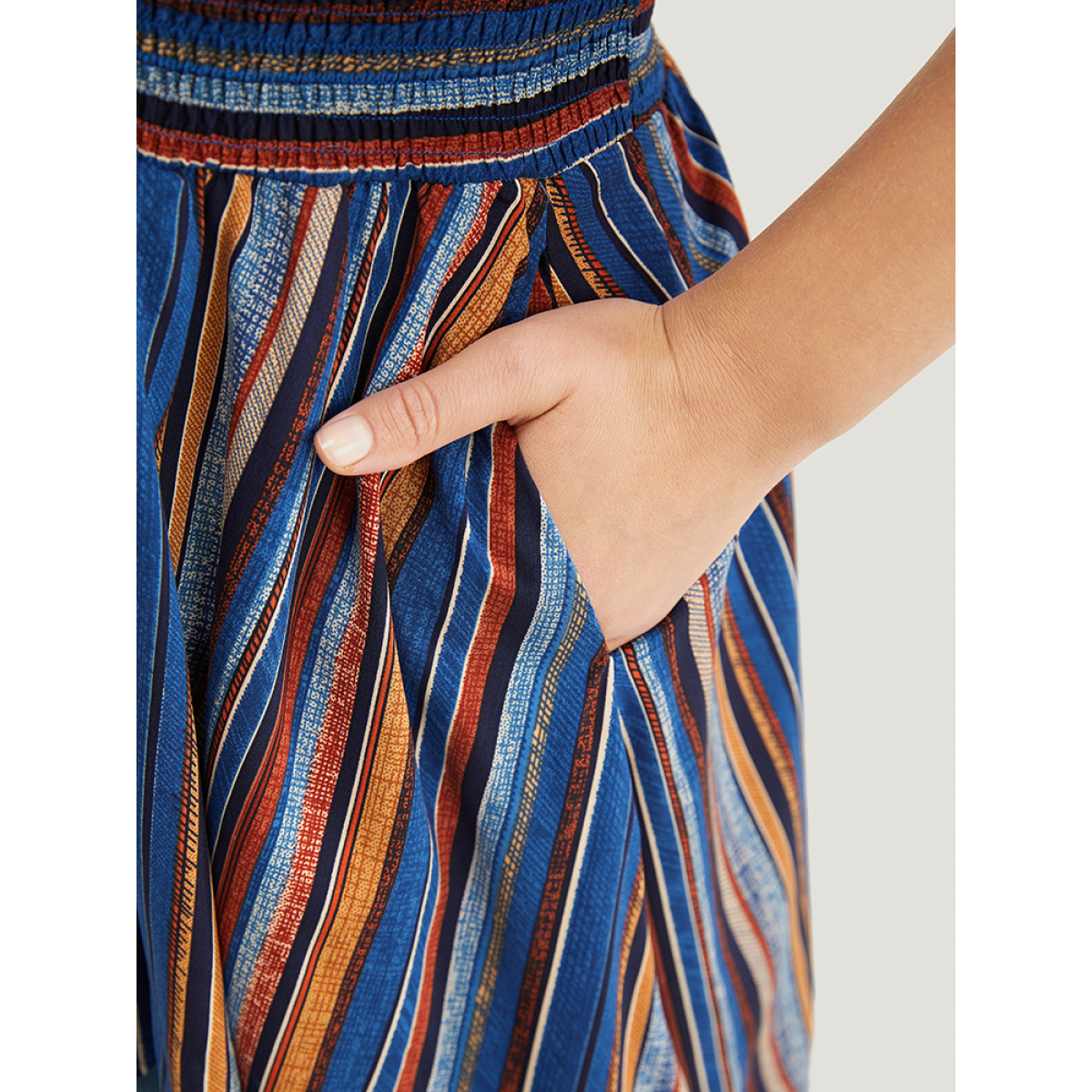 Plus Size Navy Striped Contrast Shirred Wrap High Low Hem Pocket Blouse Women Vacation Short sleeve V-neck Vacation Blouses BloomChic
Plus Size Navy Striped Contrast Shirred Wrap High Low Hem Pocket Blouse Women Vacation Short sleeve V-neck Vacation Blouses BloomChic