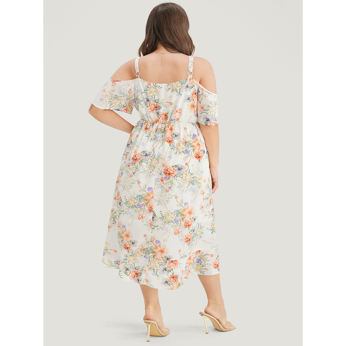 Plus Size Floral Print Cold Shoulder Pocket Split Ruffle Trim Dress WhiteSmoke Women Elegant Adjustable Straps Cold Shoulder Short sleeve Curvy Midi Dress BloomChic
Plus Size Floral Print Cold Shoulder Pocket Split Ruffle Trim Dress WhiteSmoke Women Elegant Adjustable Straps Cold Shoulder Short sleeve Curvy Midi Dress BloomChic