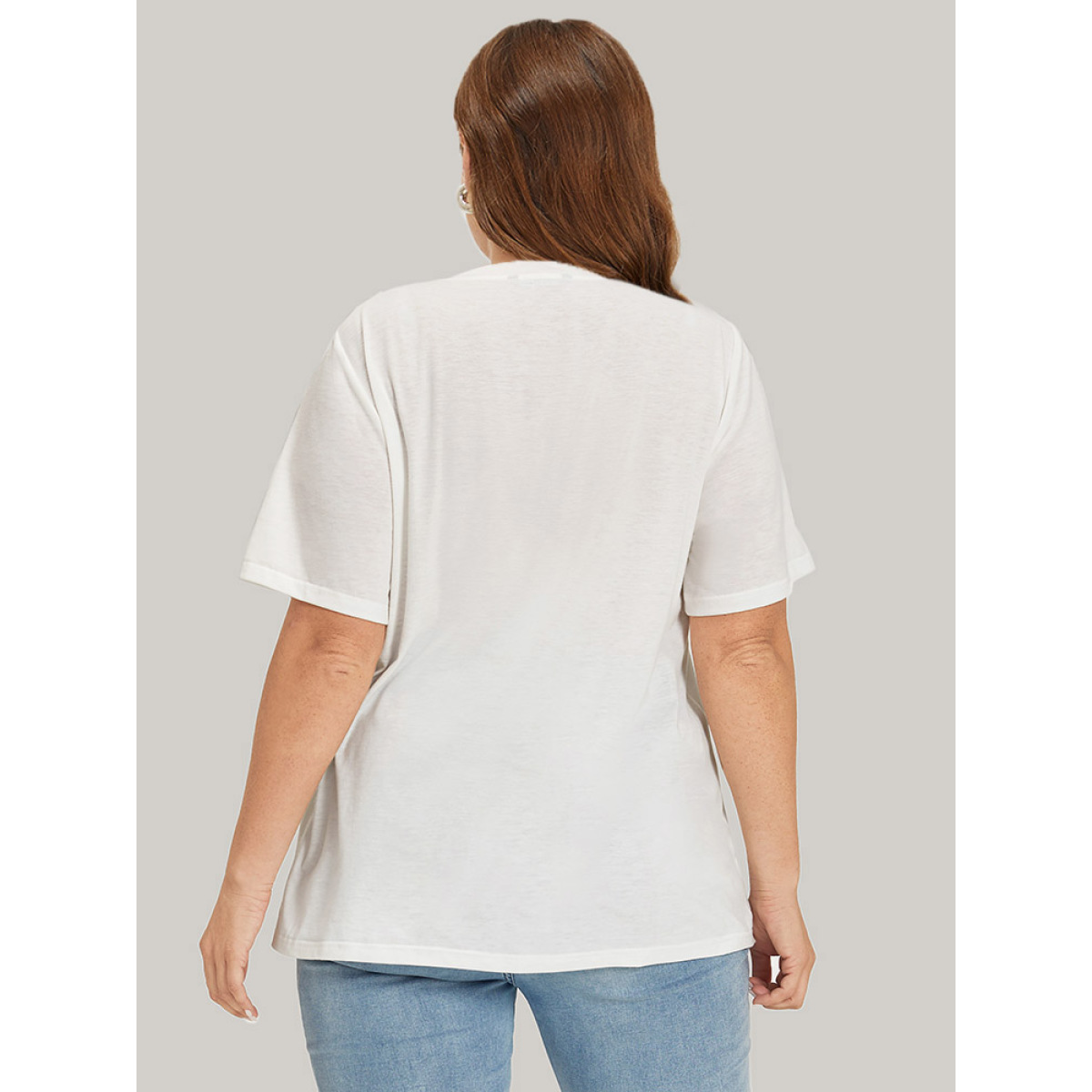Plus Size Cactus & Letter Print Crew Neck T-shirt White Women Casual Printed Landscape Dailywear T-shirts BloomChic
Plus Size Cactus & Letter Print Crew Neck T-shirt White Women Casual Printed Landscape Dailywear T-shirts BloomChic