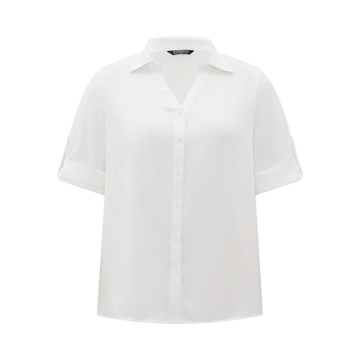 Plus Size Anti-Wrinkle Plain Button Through Shirt Collar Tab Sleeve Blouse White Long Sleeve Shirt collar Office Shirts
Plus Size Anti-Wrinkle Plain Button Through Shirt Collar Tab Sleeve Blouse White Long Sleeve Shirt collar Office Shirts