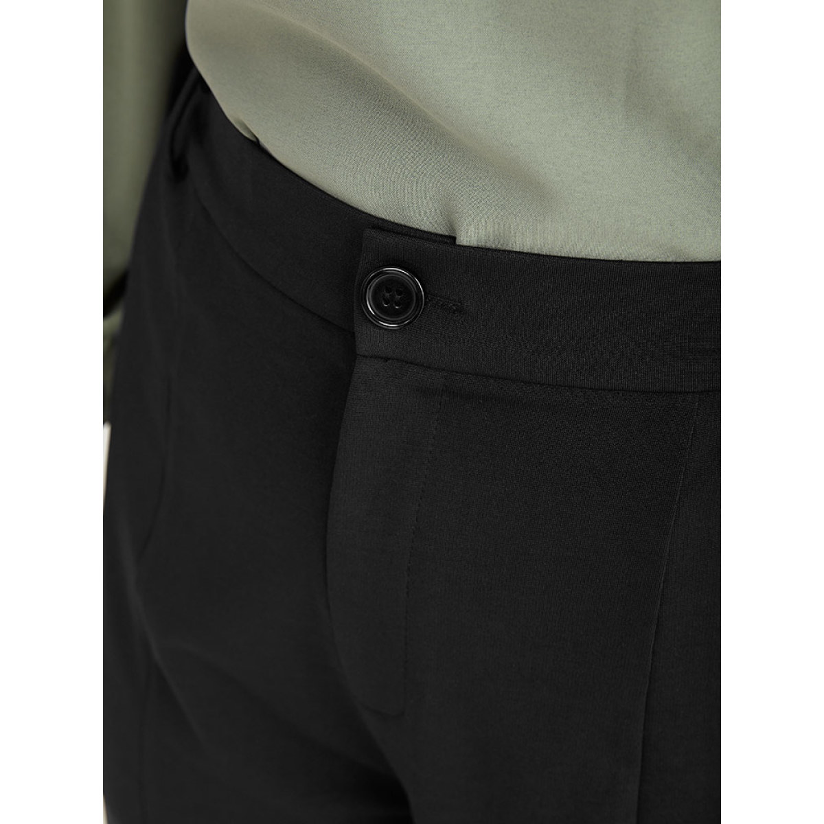 Plus Size Plain Split Front Pleated Pants Women Black At the Office Straight Leg High Rise Work Pants BloomChic
Plus Size Plain Split Front Pleated Pants Women Black At the Office Straight Leg High Rise Work Pants BloomChic