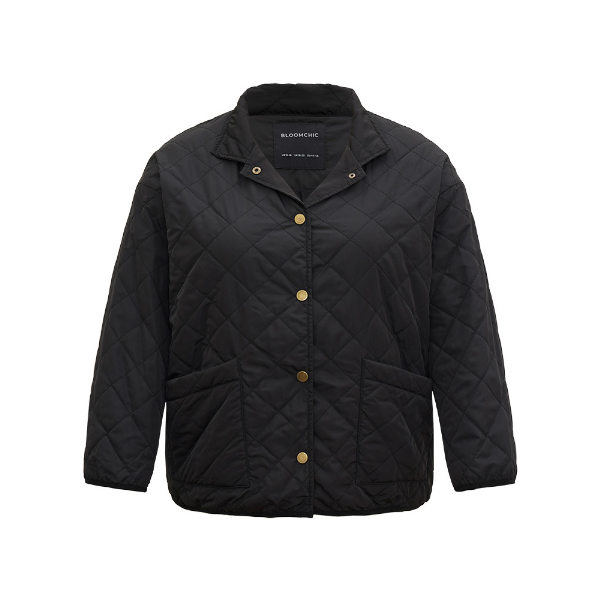 Plus Size Solid Button Through Pocket Jacket Women Black Texture Pocket Everyday Jackets BloomChic
Plus Size Solid Button Through Pocket Jacket Women Black Texture Pocket Everyday Jackets BloomChic