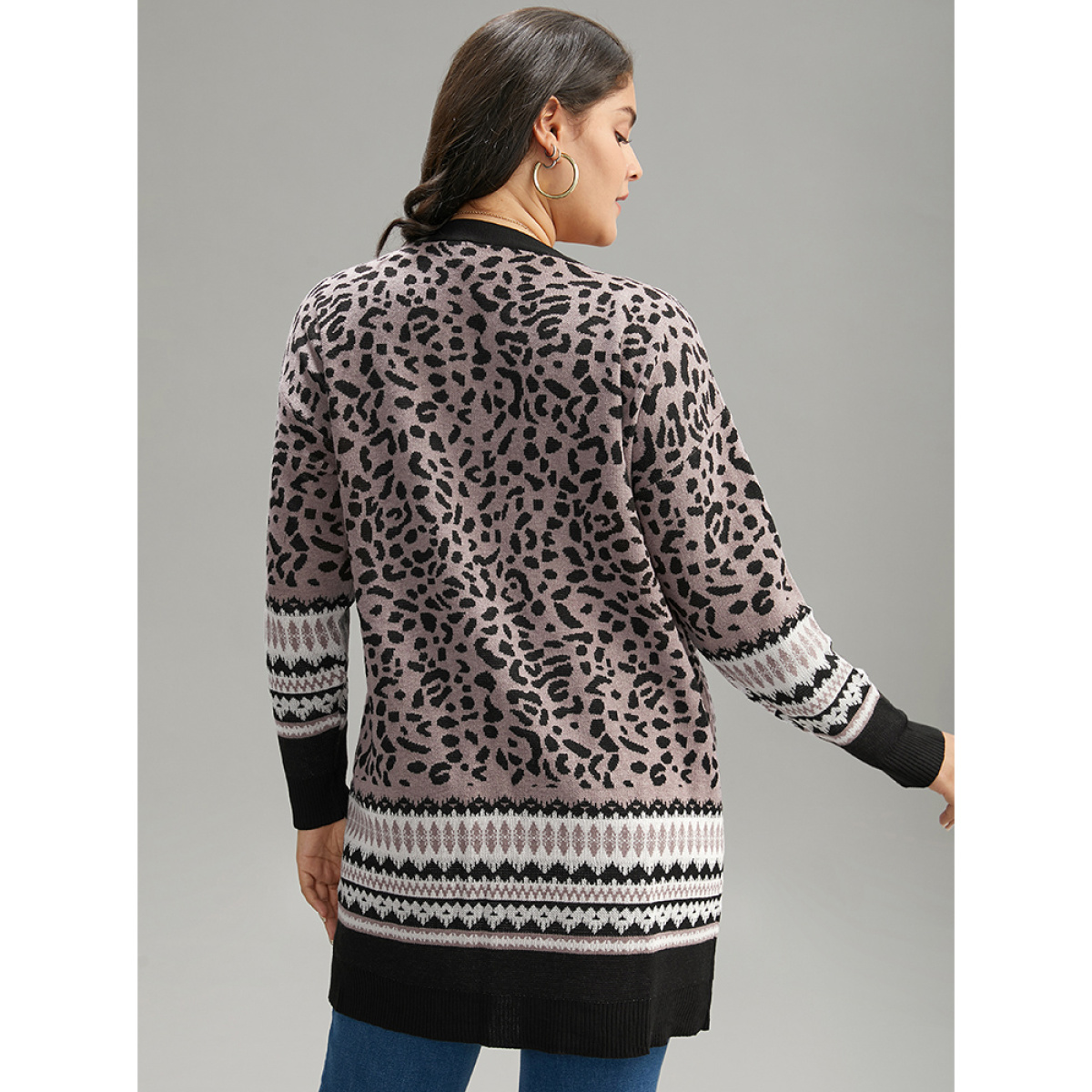 Plus Size Leopard Print Pocket Contrast Trim Cardigan Leopard Women Casual Long Sleeve Dailywear Cardigans BloomChic
Plus Size Leopard Print Pocket Contrast Trim Cardigan Leopard Women Casual Long Sleeve Dailywear Cardigans BloomChic