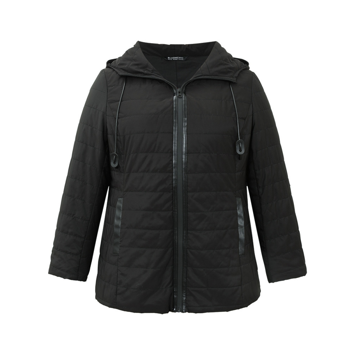 Plus Size Drawstring Patchwork PU Leather Zipper Jacket Women Black Casual Lined Ladies Everyday Winter Coats BloomChic
Plus Size Drawstring Patchwork PU Leather Zipper Jacket Women Black Casual Lined Ladies Everyday Winter Coats BloomChic