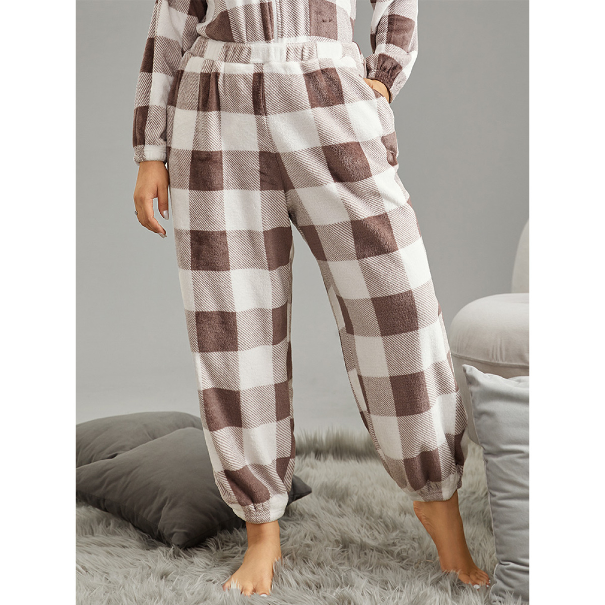 Plus Size Flannel Plaid Elastic Waist Sleep Bottoms Multicolor Pocket Casual Dailywear Plaid Sleep Bottoms Bloomchic
Plus Size Flannel Plaid Elastic Waist Sleep Bottoms Multicolor Pocket Casual Dailywear Plaid Sleep Bottoms Bloomchic