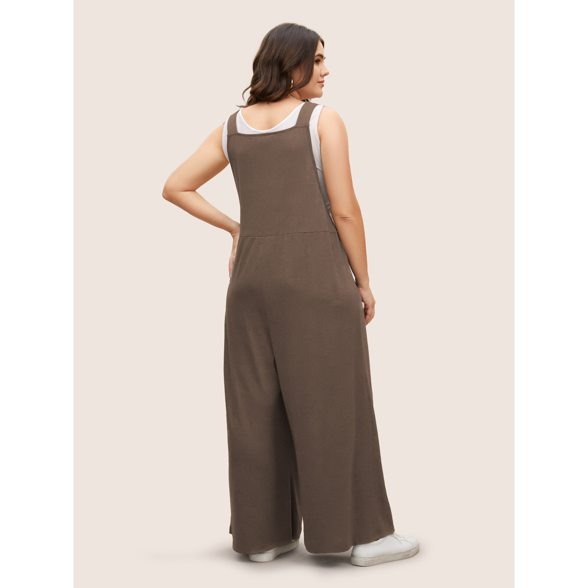 Plus Size Yellowishbrown Supersoft Essentials Solid Pleated Pocket Jumpsuit Women Casual Sleeveless Non Everyday Loose Jumpsuits BloomChic
Plus Size Yellowishbrown Supersoft Essentials Solid Pleated Pocket Jumpsuit Women Casual Sleeveless Non Everyday Loose Jumpsuits BloomChic