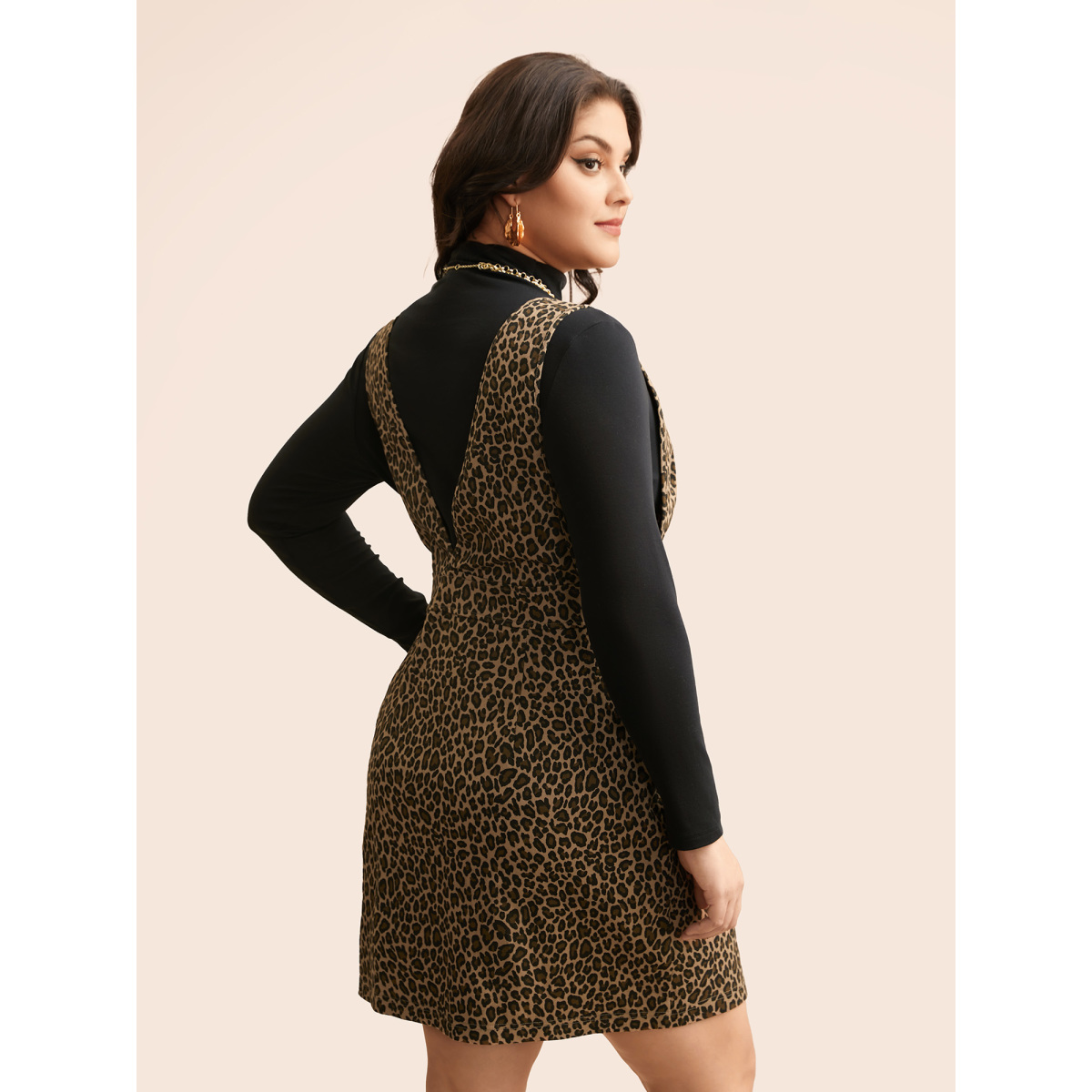 Plus Size Leopard Print O Ring Zipper Dress Leopard Women Elegant Non Deep V-neck Sleeveless Curvy BloomChic
Plus Size Leopard Print O Ring Zipper Dress Leopard Women Elegant Non Deep V-neck Sleeveless Curvy BloomChic