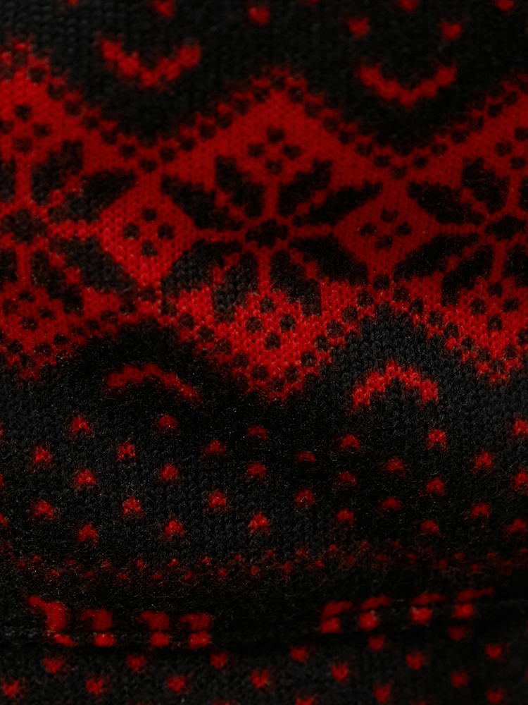 Plus Size Elk & Snowflake Print Pocket Drawstring Zipper Hooded Jumpsuit Women Scarlet Elegant Graphic-Halloween Zipper Hooded Pocket Loungewear BloomChic 22-24/3X 