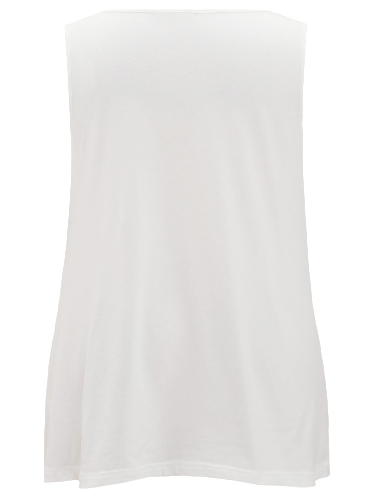 Plus Size Women Dailywear Country Sleeveless Sleeveless Round Neck Casual Tank Tops Camis BloomChic 