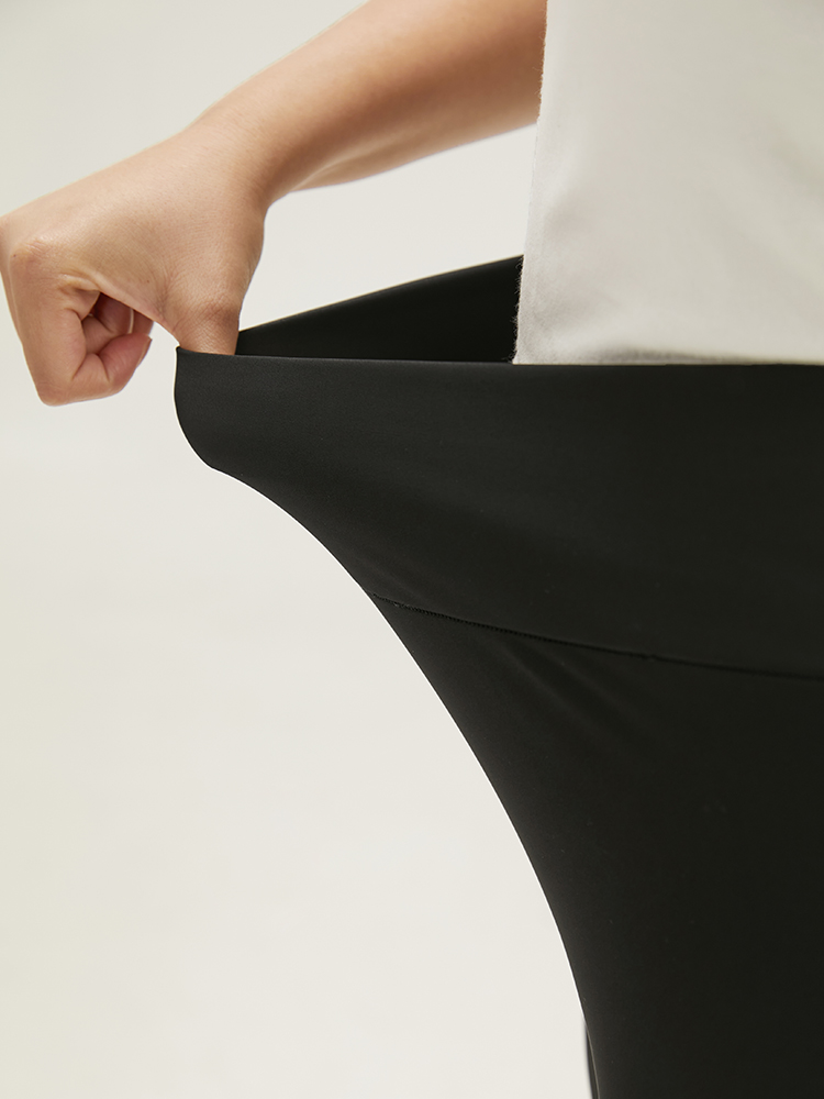 Plus Size Women Dailywear Plain Plain High stretch Skinny High Rise Casual Leggings BloomChic 