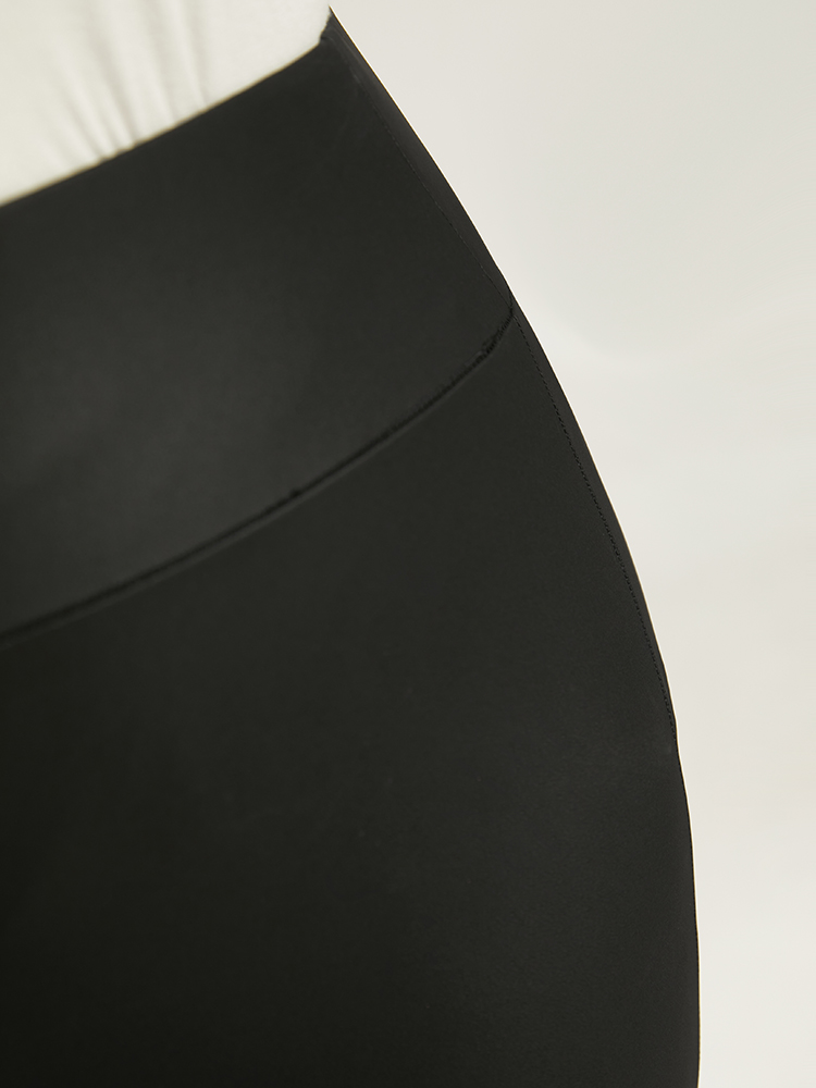 Plus Size Women Dailywear Plain Plain High stretch Skinny High Rise Casual Leggings BloomChic 