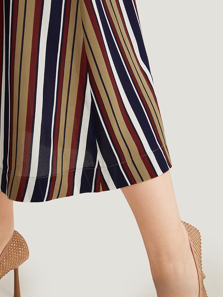 Plus Size Women Dailywear A-line Belt Office Skirts BloomChic 