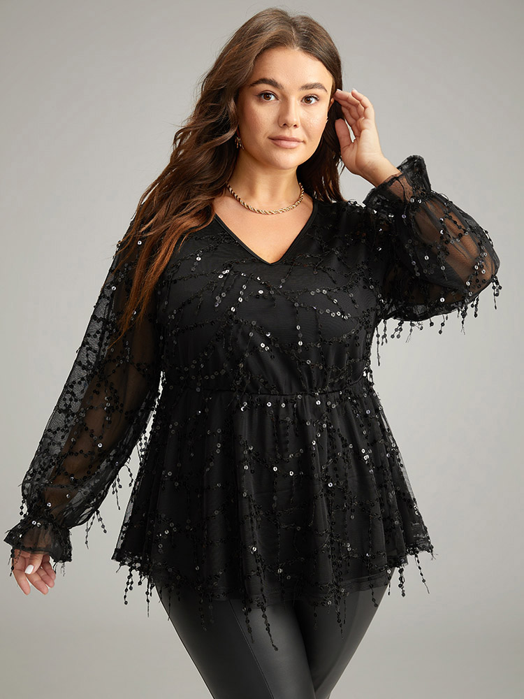 Plus Size Women Festival-Halloween Plain Plain Mid Rise Party Pants BloomChic 