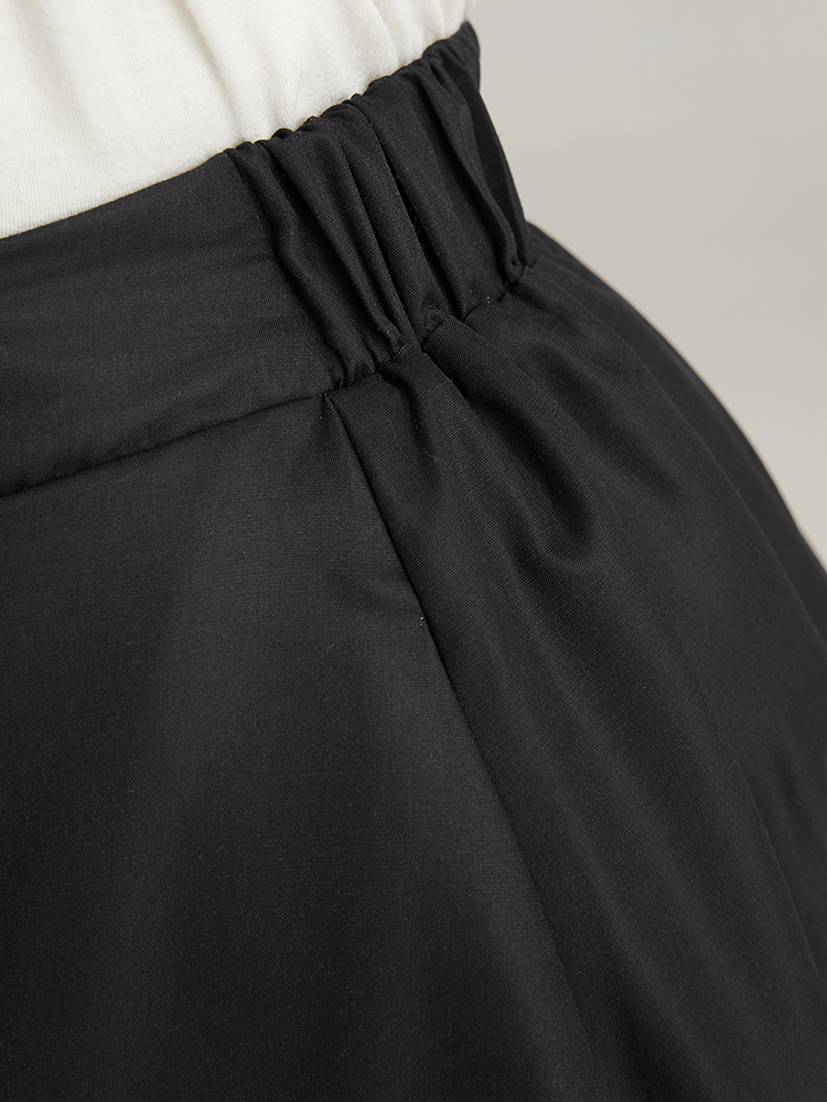 Plus Size Women Dailywear Pocket Pocket Elegant Skirts BloomChic 