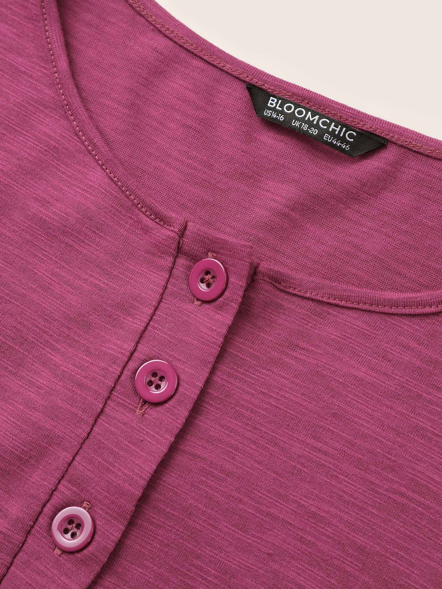 Plus Size Women Everyday Plain Plain Regular Sleeve Long Sleeve Open Front Casual T-shirts BloomChic 