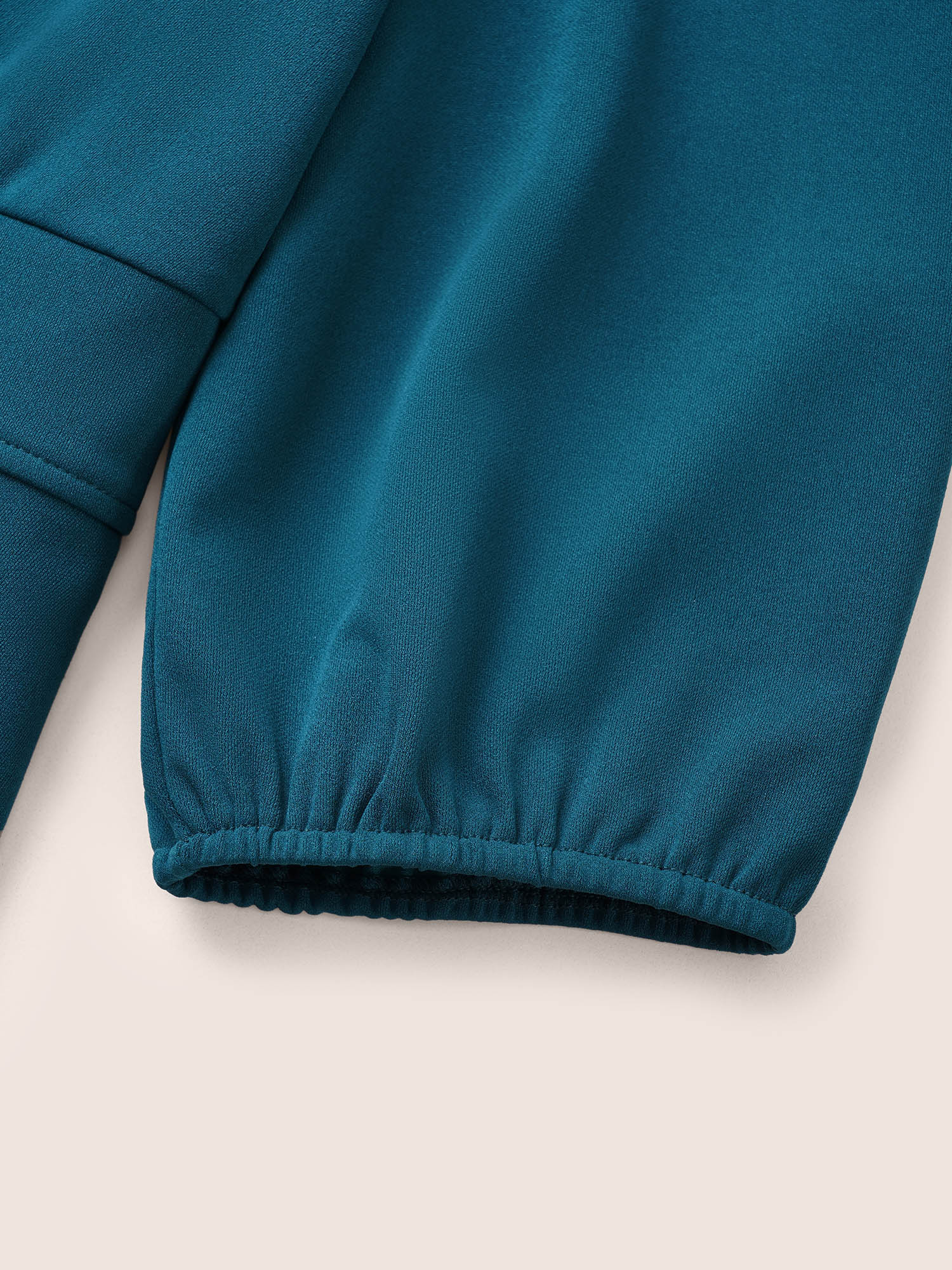 Plus Size Aegean Plain Plicated Detail Button Detail Blouse Women At the Office Elbow-length sleeve V-neck Work Blouses BloomChic 10/M 