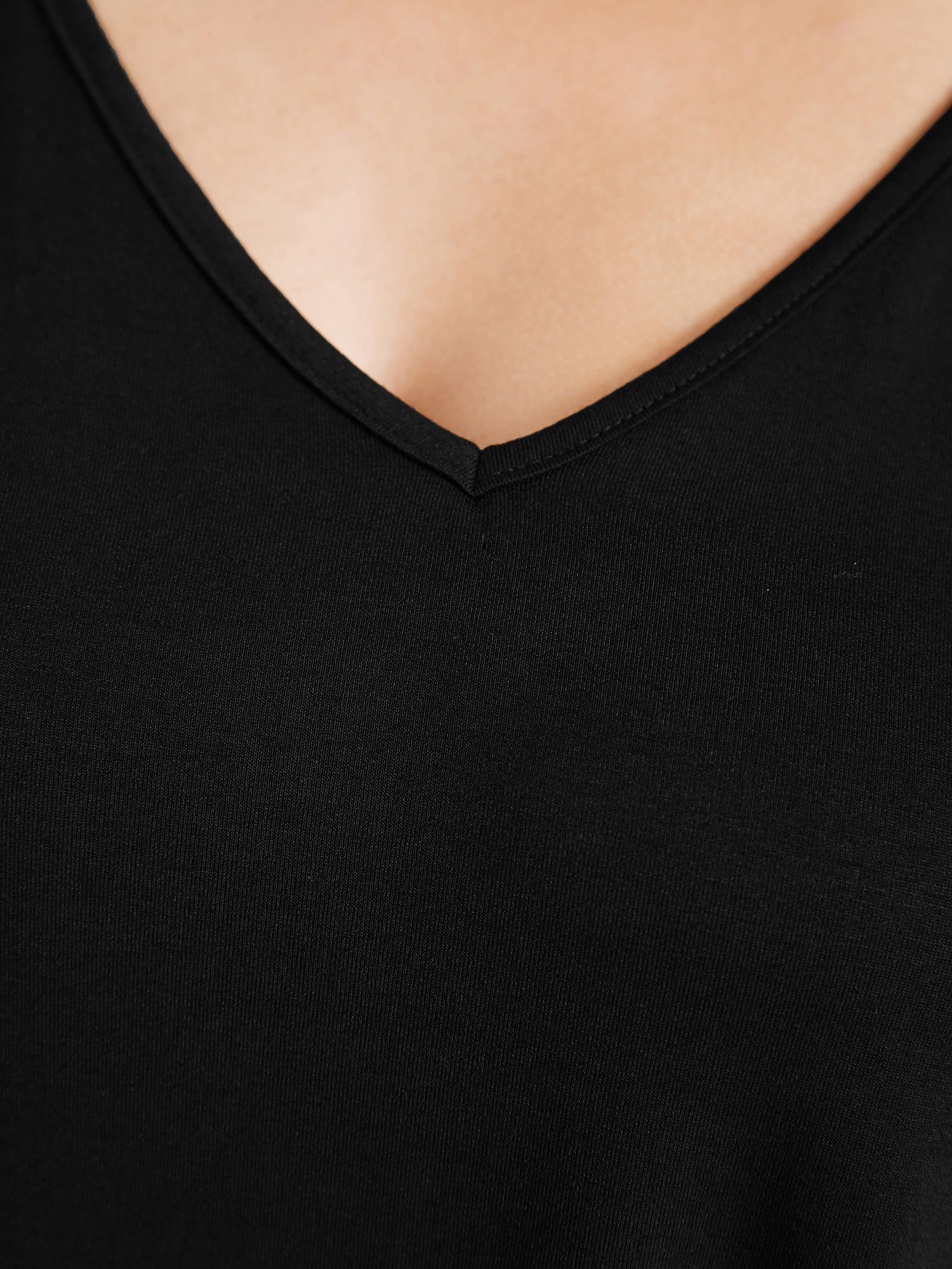Plus Size Women Everyday Plain Cut-Out Regular Sleeve Short sleeve Cold Shoulder Elegant T-shirts BloomChic 