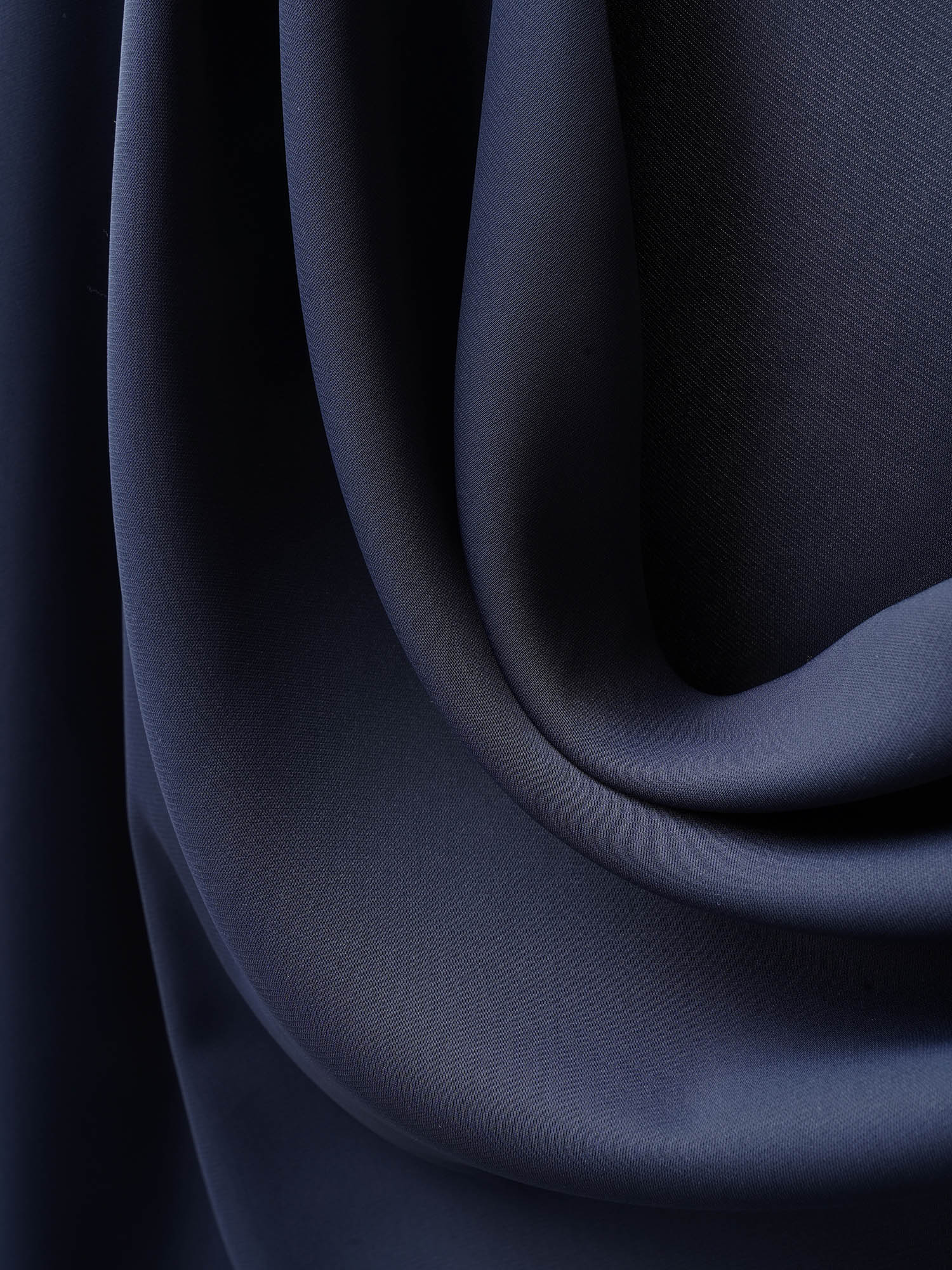 Plus Size Indigo Plain Cowl Neck Ruffle Sleeve Blouse Women Work From Home Short sleeve Cowl Neck Work Blouses BloomChic 12/L 