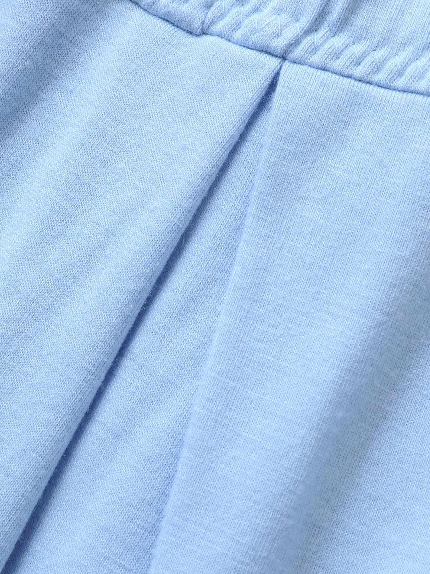 

Plus Size Solid Wrap Plicated Detail Pocket Sleep Dress LightBlue Sleeveless V-neck Elegant Everyday  Bloomchic
