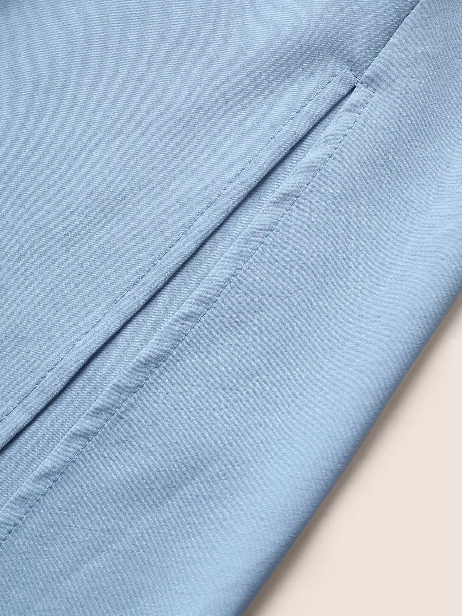 Plus Size Solid Gathered Split Side Tank Maxi Dress LightBlue Women Elegant Gathered V-neck Sleeveless Curvy BloomChic 26/4X 