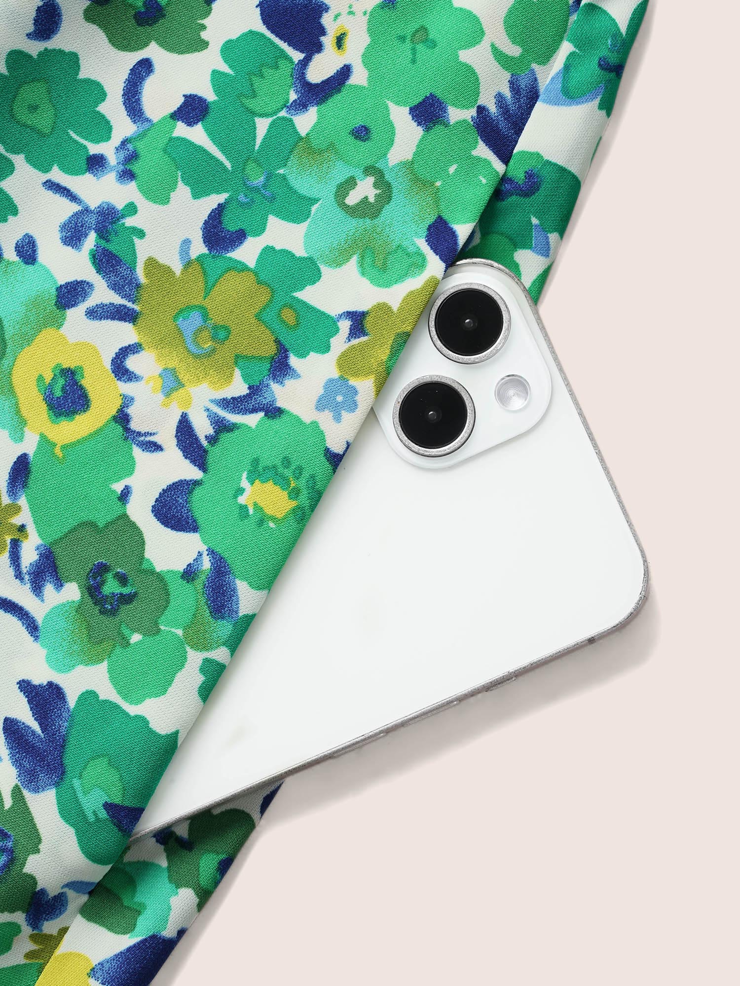 Plus Size Floral Button Detail Petal Sleeve Maxi Dress Malachitegreen Women Gathered V-neck Short sleeve Curvy BloomChic 18-20/2X 