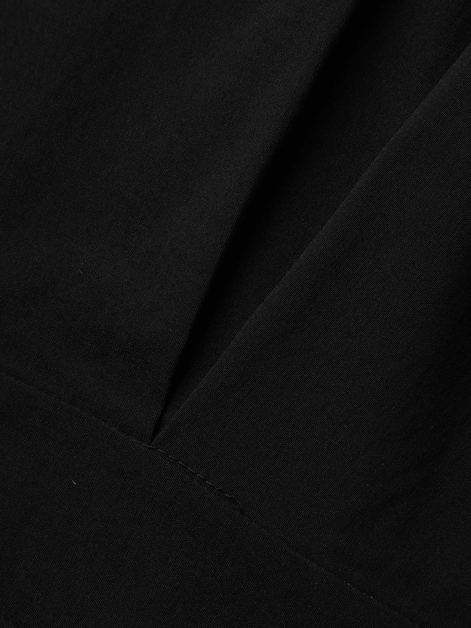 Plus Size Stretch Woven Cowl Neckline Midi Dress Black Women Workwear Essentials Pleated Boat Neck Cap Sleeve Curvy BloomChic 28/5X 