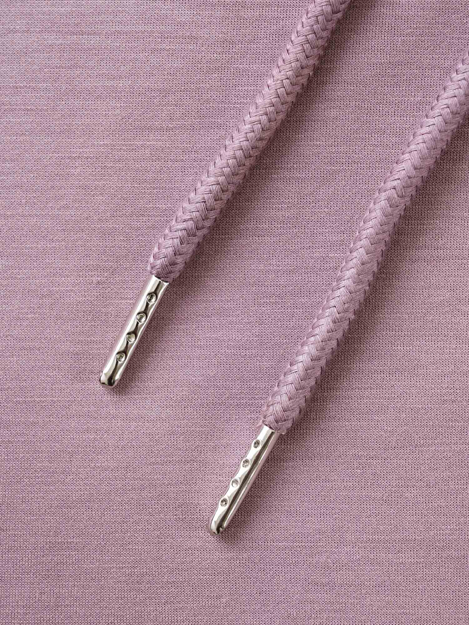 Plus Size Supersoft Essentials Solid Hooded Drawstring Sweatshirt Women DustyPink Casual Drawstring Hooded Everyday Sweatshirts BloomChic 26/4X 