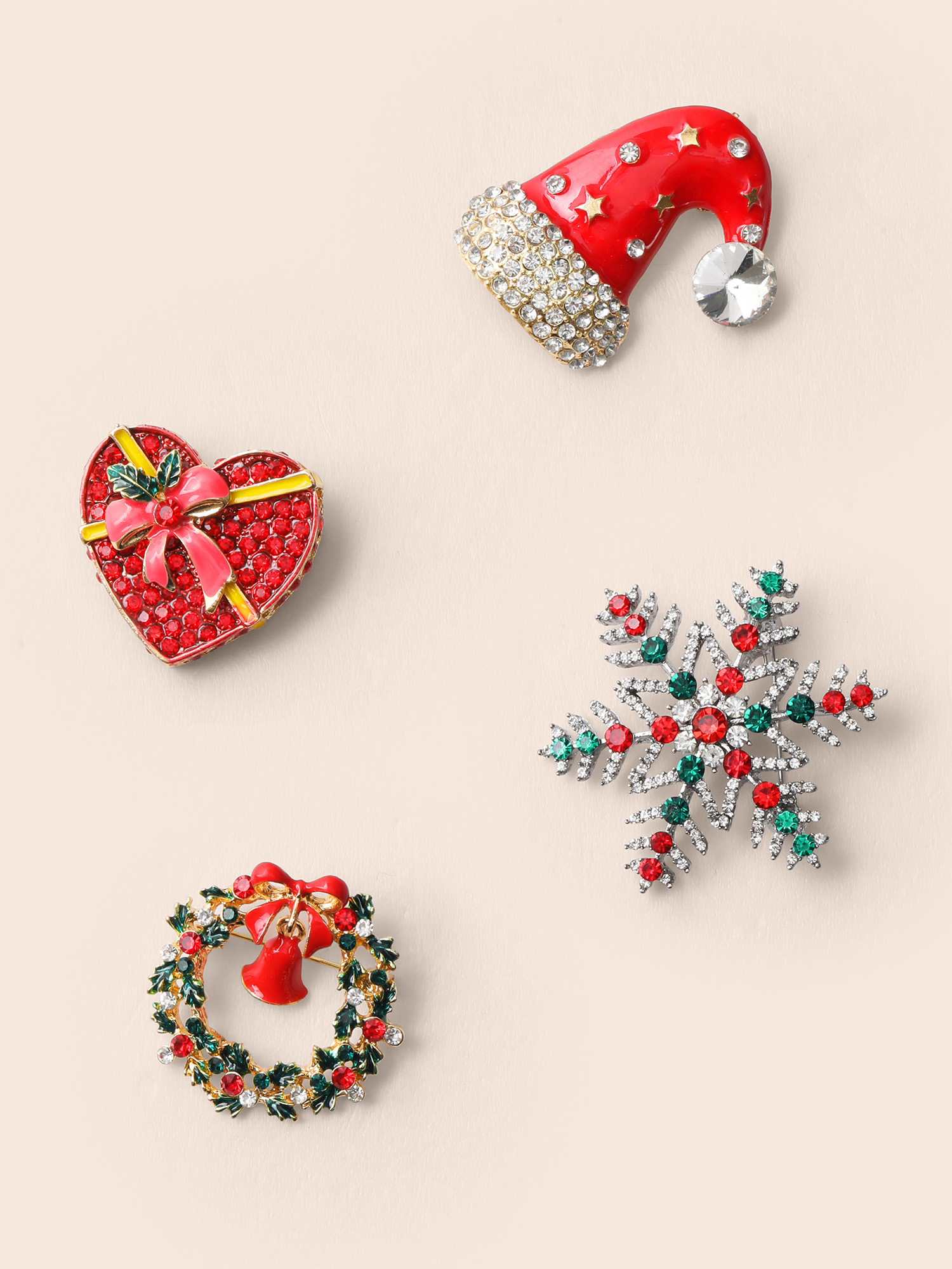 Plus Size Women Party One Size Cocktail Brooches BloomChic