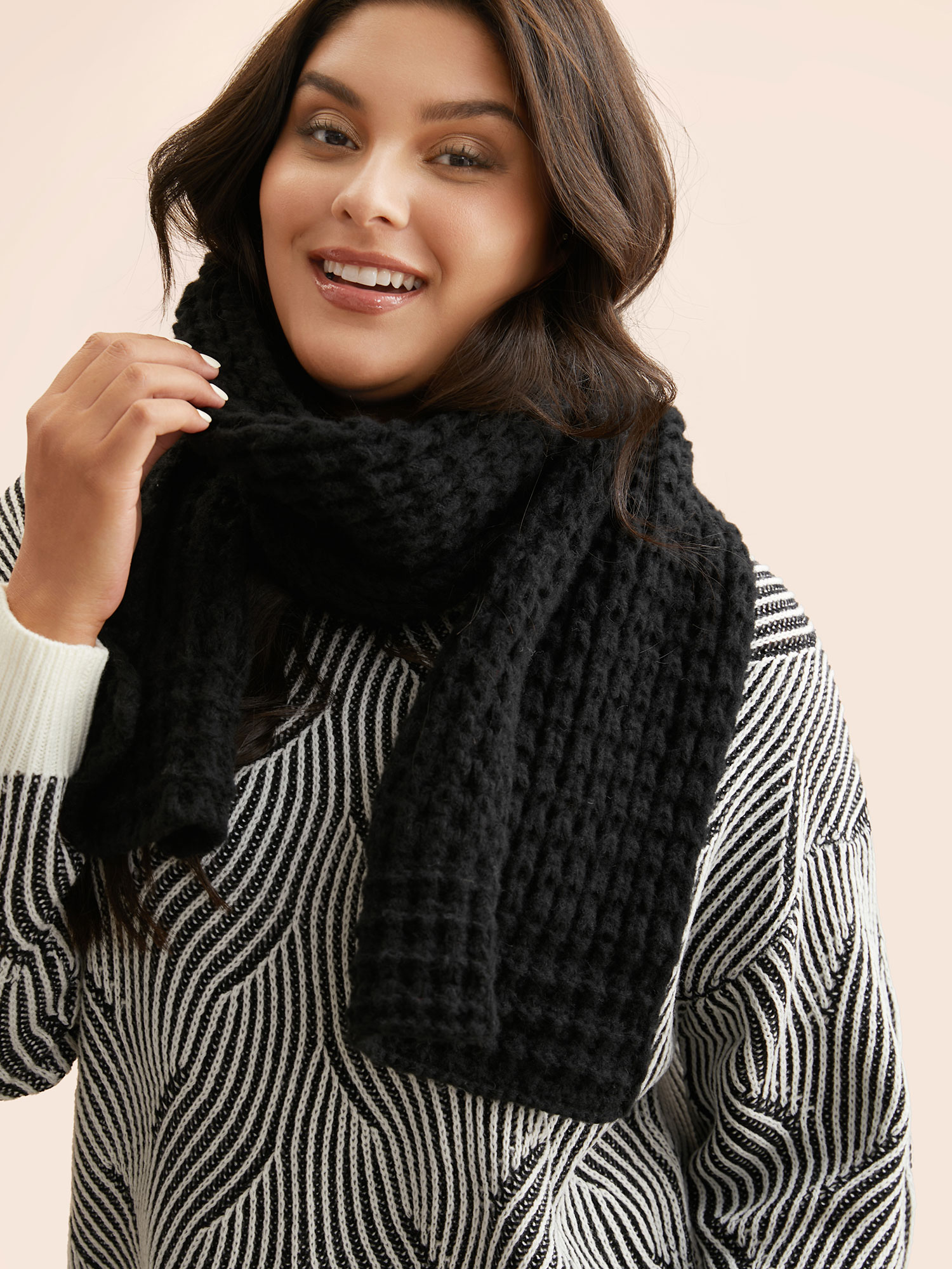 Plus Size Women Everyday One Size Casual Scarves BloomChic