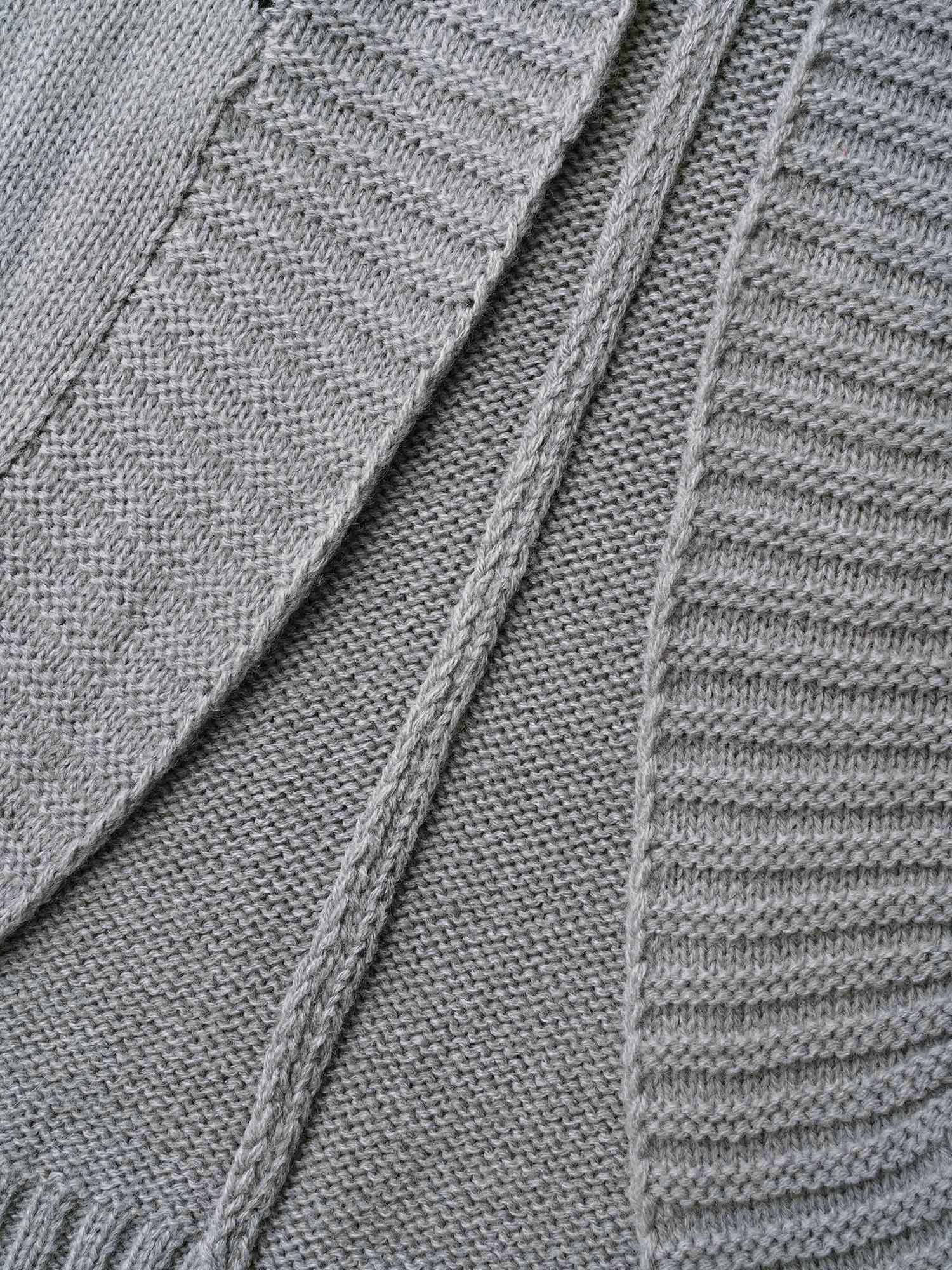 Plus Size Curvy Ribbed Hem Color Block Knit Cardigan Black Women Casual Loose Long Sleeve Everyday Cardigans BloomChic 28/5X 
