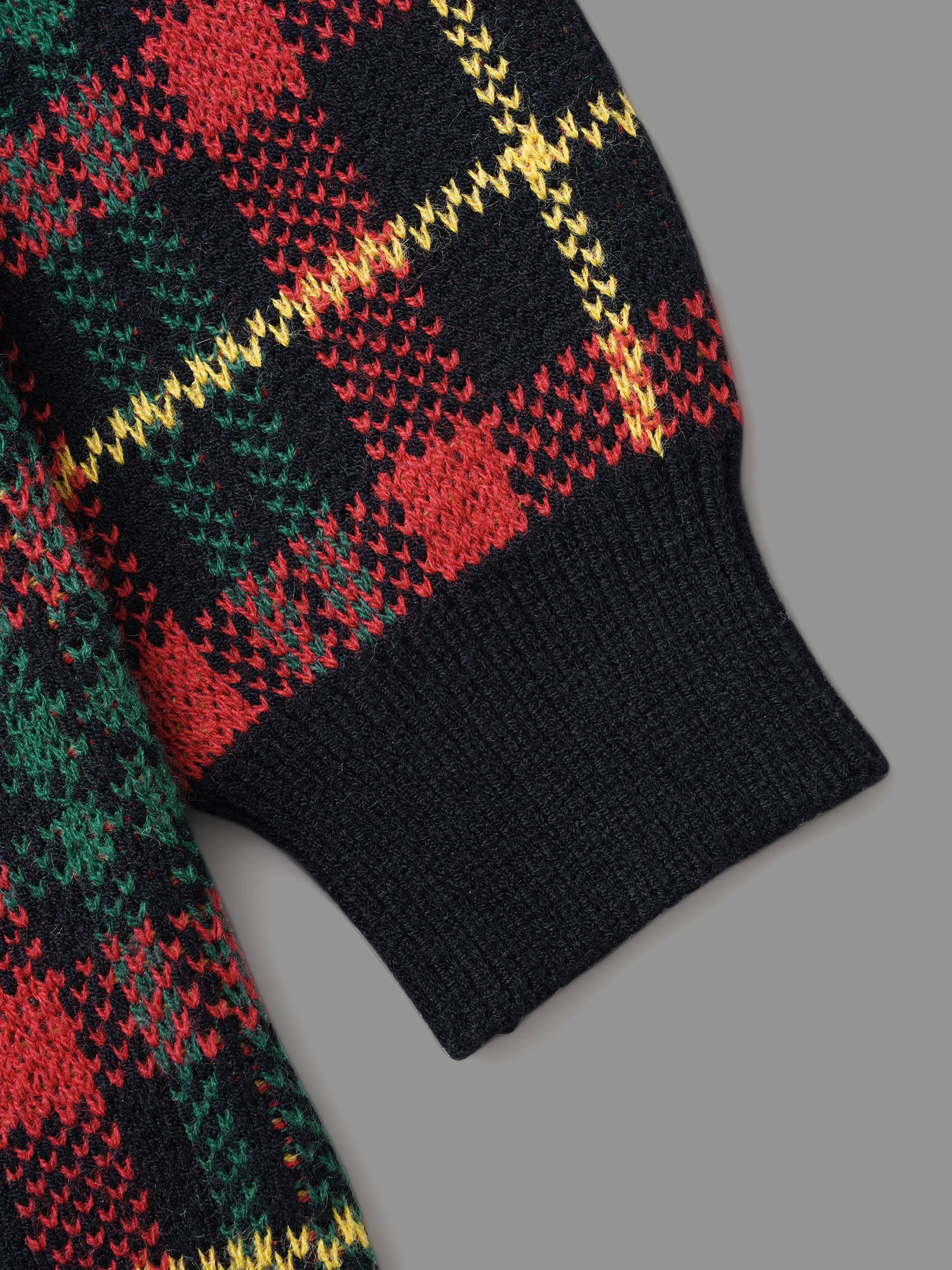 Plus Size Holiday Plaid V-neck Open Cardigan Black Women Casual Loose Long Sleeve Everyday Cardigans BloomChic 12/L 