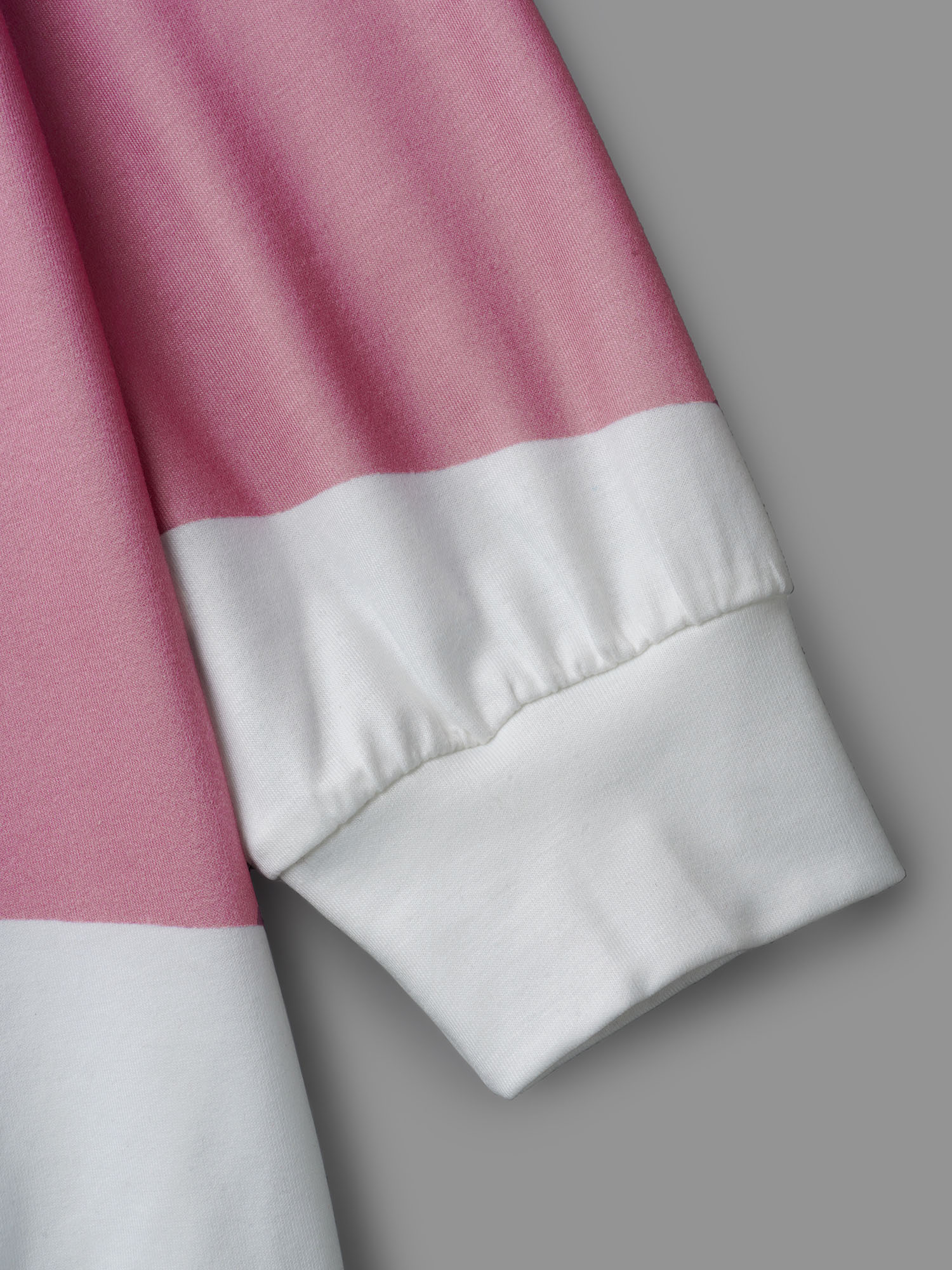 Plus Size Color Block Round Neck Sweatshirt Women Multicolor Casual Contrast V-neck Everyday Sweatshirts BloomChic 12/L 