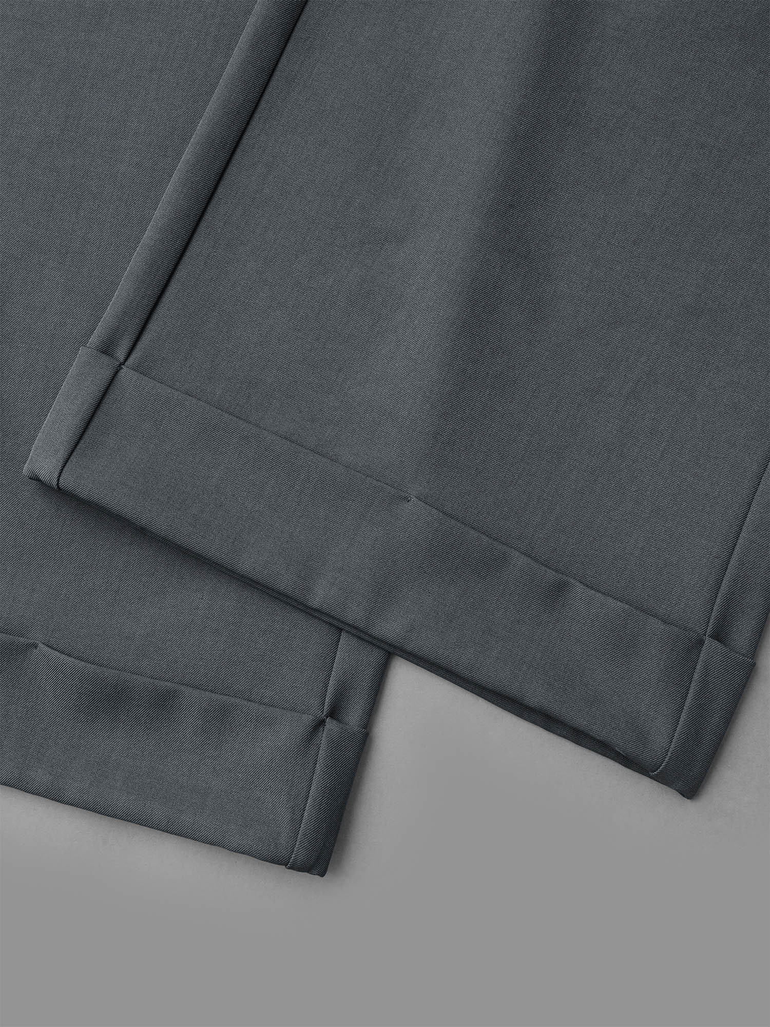 Plus Size Stretchy-Waist Roll Hem Pants Women DimGray Workwear Essentials Bootcut Mid Rise Work Pants BloomChic 26/4X 