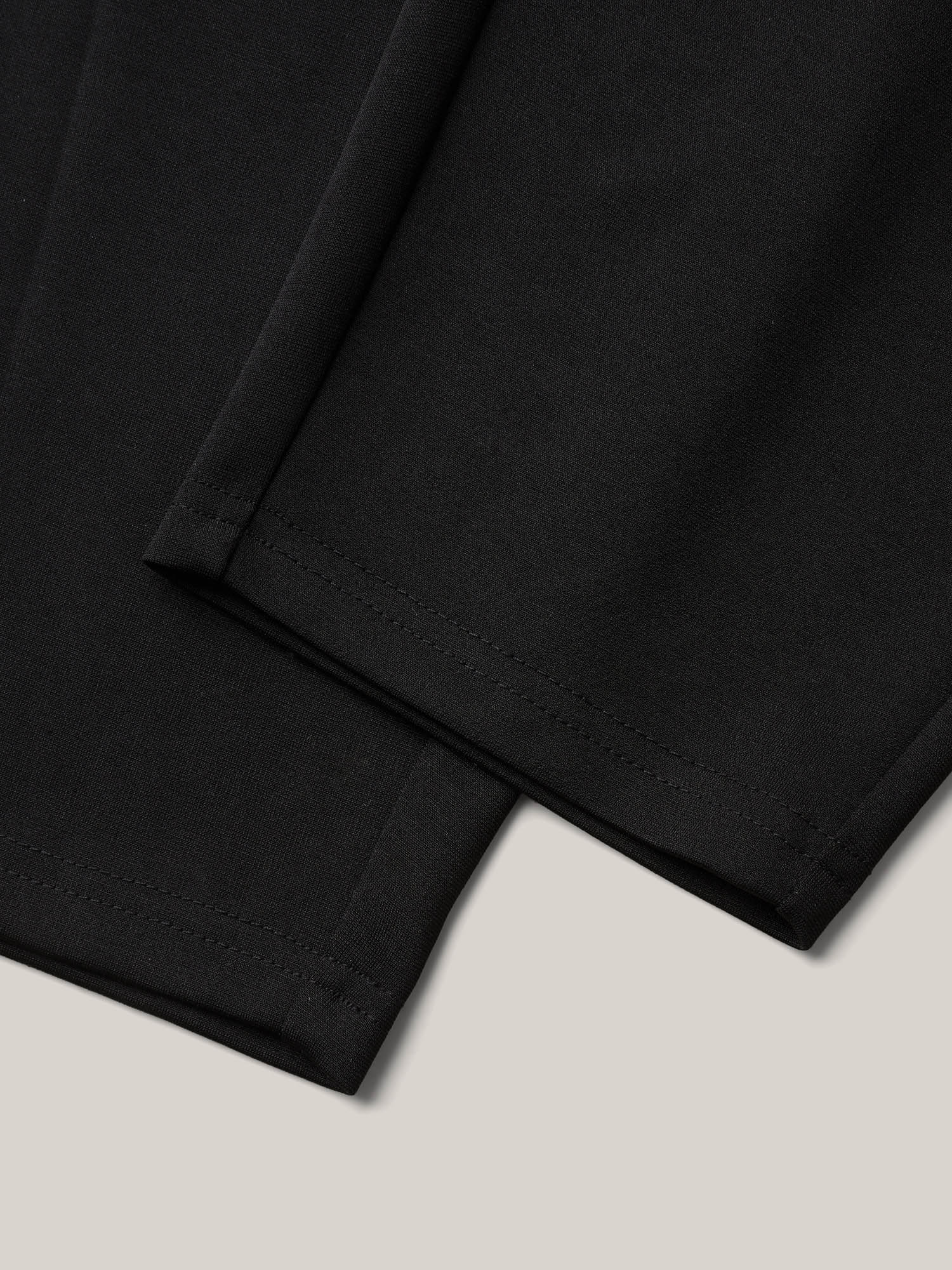 Plus Size Pleated Stretchy Waist Skinny-Fit Pants Women Black Workwear Essentials Bodycon Mid Rise Work Pants BloomChic 22-24/3X 