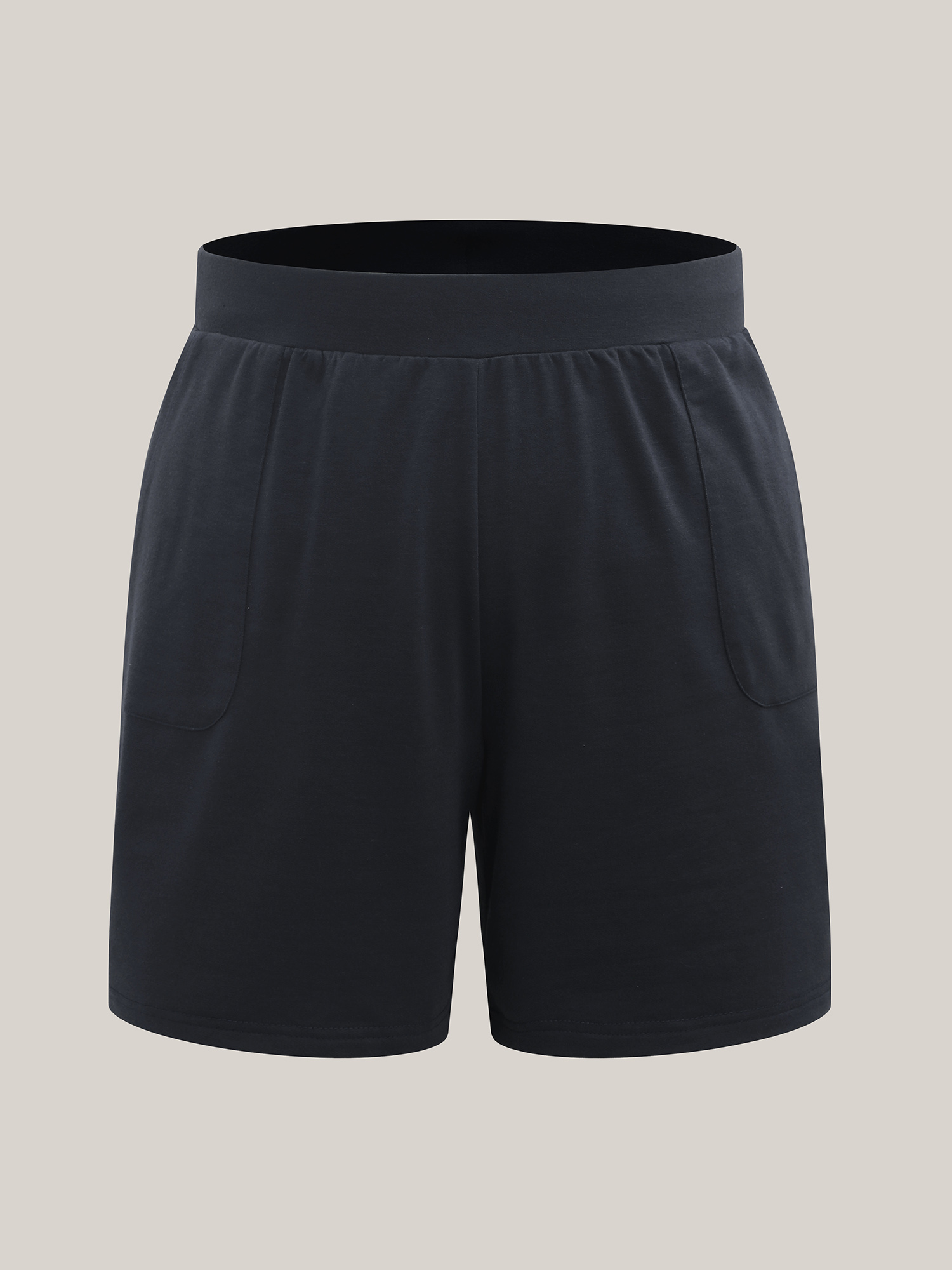 Plus Size Stretchy Waist Split Relaxed Shorts Women Midnight Casual Slit Loose Everyday Shorts BloomChic 30/6X 