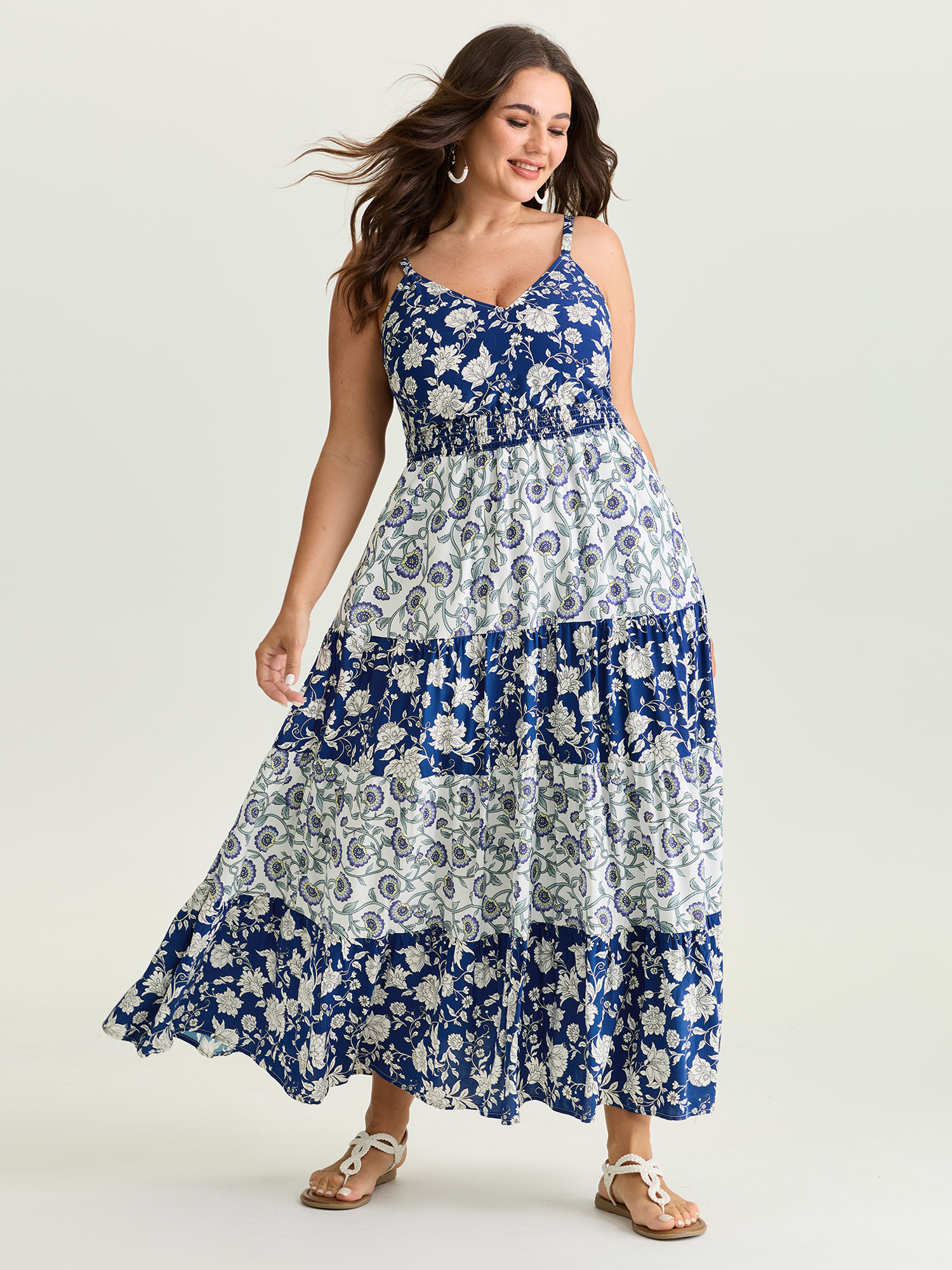 curve maxi dresses Plus Size Casual Maxi Dress Square Neck-Black, 5XL